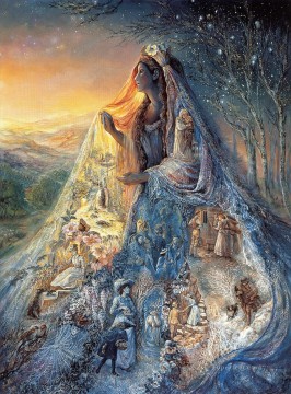 JW veil of dreams Fantasy Oil Paintings